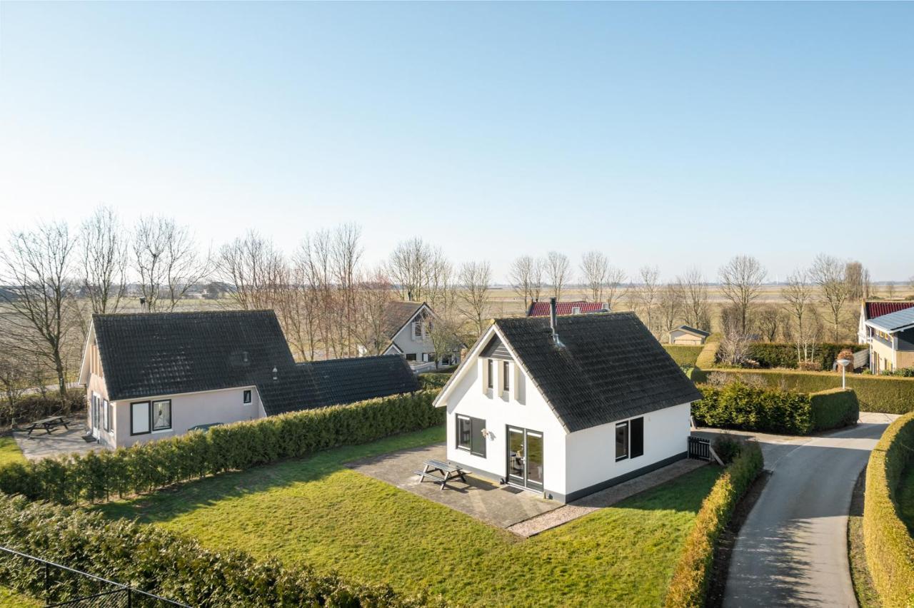 The Frisian Beach House Met Scandinavische Barrel Sauna Villa Tzummarum Luaran gambar