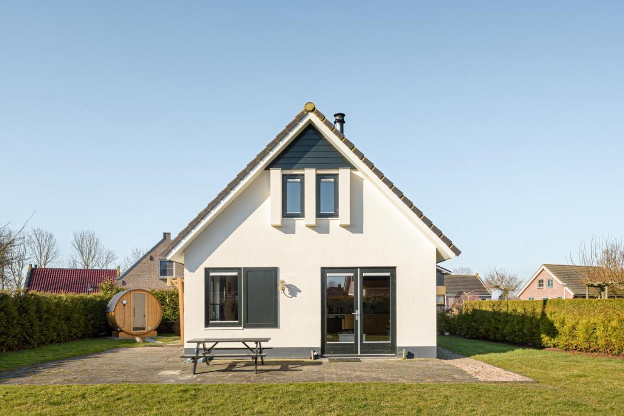 The Frisian Beach House Met Scandinavische Barrel Sauna Villa Tzummarum Luaran gambar