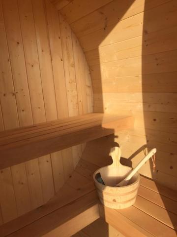 The Frisian Beach House Met Scandinavische Barrel Sauna Villa Tzummarum Luaran gambar